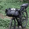 Panniers Bags Rhinowalk Bicycle Bag Waterproof Big Capacity Handlebar Bag 1 or 2-piece Front Tube Cycling Bag MTB Frame Trunk Bike Accessories 230824