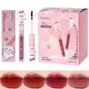 Lip Gloss 12Pcs/Lot 4 Colors Watery Light Mirror Waterproof Long Lasting Jelly Liquid Lipstick Beauty Makeup Glaze Cosmetics