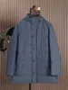 Mens Downs Winter Kiton Cood Down Down Cashmere Casual Blue Coats