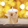 Romantic Party Craft Candlestick Wooden Candle Holder Set Home Decor with Rope Gift Office Atmosphere Wedding Decoration HKD230825