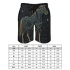 Men's Shorts Horse Board Summer Astro Geometry Minimalist Art Vintage Beach Short Pants Sports Surf Fast Dry Custom Swimming Trunks