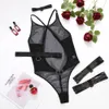 Sexy Set MIRABELLE Bodysuit Frauen Spitze Sexy Dessous Transparent Porno Sex Anzug Sissy Exotische Kostüme Körper Krawatte Taille Unterwäsche Intim 230825