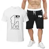 Herren-Trainingsanzüge TRAINER K9 Team Unit Malinois Sommer Freizeit Bequemer Acht-Farben-Kurzarmanzug Lässiges T-Shirt Solide