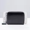 Card Holders Organ Genuine Leather Bag Party Double Zipper Large Capacity Solid Color Soft-sided ID Cow Coin Wallet