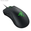 Razer Deathadder Essential Wired Gaming мыши мышей 6400DPI Оптический датчик 5 Независимые кнопки Q230825