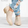 S Spring Torthle Fashion Boots Autumn Women Square Salte de salto em saltos altos Sapatos de ponta de ponta de ponta Casual T Pring Quare Lip Single Hoes