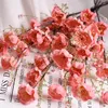 Dekoracyjne kwiaty sztuczne azalia fałszywe primroshose bukiet aranżacje dla domowej dekoracji salonu stoliki ślubne ogrodowe