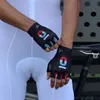 Gants de cyclisme Pro TT contre la montre gants d'équipe de vélo demi-doigt gants de cyclisme hommes femmes respirant édition gants de sport Guantes Ciclismo 230825