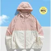 Herren Jacken Mode Sommer Sonnenschutz Kleidung Mit Kapuze Ultradünne Koreanische Stil Jacke Patchwork Atmungsaktive Sonnenschutz Windjacke 230824