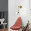 Vägglampa nordiska sconces 10w LED -ljus GLSAA Bubble Exempelrum Kreativ rund boll för inomhusdekorbelysning