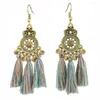 Dangle Earrings Ethnic Bohemia Women Fringed Tassel Drop Jhumka For Festival Turkish Jewelry Pendientes Oorbellen