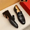 Mens Lace-up sheos Luxury Brand Cowboy Style Brogue Leather Shoes Designer Men Casual Men's Shoes Autumn Fashion Leisure flats Walk Footwear Size 38-47