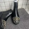 Buty w stylu euro jesienne zima najnowsze damskie krótkie buty płaskie buty koronkowe elastyczne zespół otwartego litera klamra płótna splatanie rozmiar 35-41 z pudełkiem