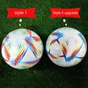 Balls High Quality Soccer Ball Official Size 5 PU Material Seamless Wear Resistant Match Training Football Futbol Voetbal Bola 230825