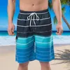 Short de bain pour hommes, maillot de bain, maillot de bain, vacances, plage, vacances, pantalon de surf, culotte rayée