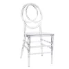 China Commercial Modern Wedding Hall Hotel Decoration Clear Acrylic Chair Plastic Dining Bankett Tiffany Phoenix och Chiavari Chair för LL