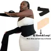 Taillen-Bauchformer-Trainer für Frauen Snatch Me Up Bandage Wrap Lendenstützgürtel Verstellbarer Bauch Allgemein 230825