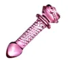 Vibratoren Crystal Rose Penis Glasdildo Herren Analplug Perlen G-Punkt Masturbation Erotik Expander Erwachsene Sexspielzeug Produkte Prostata 230824