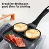 Patelnia wielofunkcyjna miska do smażenia zagęszczona omlet nietopcy stek jajka chleb Flip gotowanie kuchenki 324T
