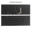 MSI GS65 GS65VR MS-16Q1 GF63 8RC 8RD MS-16R1 MS-16R4 GF65 İnce 9SD 9SD MS-16W1 MS-16WK HKD230825 için yeni arkadan aydınlatmalı ABD/Rus klavye. HKD230824