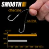 Treccia di linea FTK 50M100M 100 lenze da pesca in fluorocarbonio 551309LB Fibra di carbonio Leader Fly Fast Sinking Carp 230825