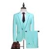 Costumes pour hommes Blazers mode classique grande taille costume trois pièces chanteur scène Performance vêtements hébergé tenue fête Banqu2856