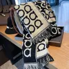 Scarves Luxury designer Brand Winter blanket Scarf shawls for Women Warm Pashmina Letter Print Large Wrap Cashmere Foulard Long Stole 230825