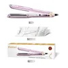 Hair Straighteners KEMEI Tourmaline Ceramic Iron Straightener Straightening Small Splint Plug in Wet and Dry Styling Tool KM 852 230825