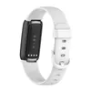 Ersättning WatchBand Armband handledsband Vattentät armbandssport Mjuka silikonremmar för Fitbit Luxe Smart Watch Band