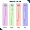 Toothbrush 3D Stereo Three-Sided Toothbrush PBT Ultra Fine Soft Hair Adult Toothbrushes Tongue Scraper Deep Cleaning Oral Care Teeth Brush 230824