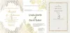 Cartes de vœux Impression de cartes d'invitation personnalisées, modèles de mariage, design personnalisé, 50 pièces, 230824