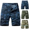 Running Shorts 2023 Brand Mens Summer Cotton Cargo Camouflage Short Pants Male Clothing Multiple Pockets Casual Loose Jogger Men