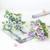 Decoratieve Bloemen 2 Stuks Kleine Pastorale Kunstbloem Bruiloft Tuin Tafel Boeket Arrangement Home Party DIY Decoratie Krans