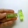 Mini Level Gauge Green Color Spirit level Bubble Spirit level Square Level Frame Accessories