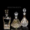 Bar Tools Crystal glass red wine decanter foreign jug drawing gold line whisky bottle liquor dispenser 230824