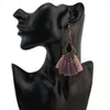 Dangle Earrings Ethnic Bohemia Women Fringed Tassel Drop Jhumka For Festival Turkish Jewelry Pendientes Oorbellen