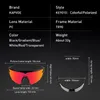 Eyewears Kapvoe Mannen Fiets Competitie Meekleurende Road Fietsbril Mountain MTB Outdoor Sport Bril Vrouwen Fietsen Brillen