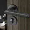 Factory custom wholesale wooden door matching hardware door handle door lock Purchase Contact Us