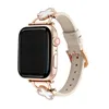 Modeontwerper horlogeband Slimme bandjes voor Apple Watch Band Ultra 38 mm 44 mm 45 mm iwatch Band Series 8 9 4 5 6 7 Leren armband horlogeband