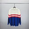 Men's Plus Size Hoodies & Sweatshirts letter knitted sweater in autumn / winter 2022acquard knitting machine e Custom jnlarged detail crew neck cotton 3rr