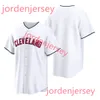 Camisetas de béisbol NUEVA Universidad viste Ricky Vaughn Jersey Nick Wittgren Indio James Karinchak Roberto Pérez Zach Plesac Triston McKenzie Jim ramírez Calhoun