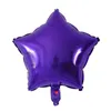 18-inch vijfpuntige ster aluminium film heliumballon vakantiefeest verjaardag kerstfeest decoratie benodigdheden HKD230825 HKD230825
