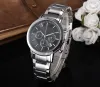 Montres de luxe pour hommes, marque de mode, Style multifonction, métal, acier, Quartz, petits cadrans, peuvent fonctionner, A20, 2023