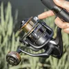 Częstowce Baitcasting Linnhue Reel HM10007000 Spinning 8kg Max Drag 52 1 Speed ​​Metal Spol Ball Cewka 230824