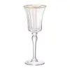 Canecas Vinho Cálice De Vidro Stemware Estilo Francês Red Licor Copo Champanhe Tumbler Para Aniversário Home Housewarming Bares Presente