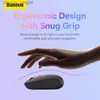 BASEUS MOUS Trådlös Bluetooth Ergonomic Quiet Mouse för MacBook Laptop Tablet Computer PC Silent Mute 2.4G möss Trådlös mus Q230825