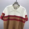 2 Nueva moda Londres Inglaterra Polos Camisas Diseñadores para hombre Polos High Street Bordado Impresión Camiseta Hombres Verano Algodón Camisetas casuales # 1312