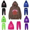 Designer Sweater 555 Women Hoodie Hoody Designers Young Thug Hip Hop P*nk Web Puff Print 555555 Hoodie Men Women Angel Brown Sweatshirts