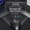 Mouse trackball ricaricabile SeenDa Bluetooth + mouse wireless dual mode 2.4G per PC Mac Computer portatile Tablet Gamer Mause Q230825