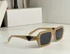 نظارة شمسية مستطيلة أسود للرجال 12S أكواب الشمس الصيف شمس Gafas de Sol Sonnenbrille UV400 Wear with Box